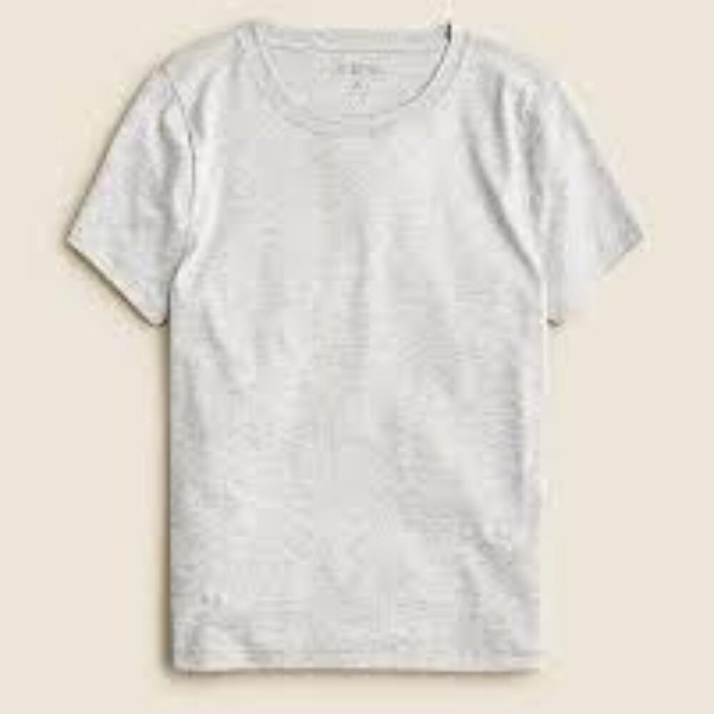 NWT J Crew Pima Cotton Slim-Fit T-Shirt Size Large Gray NEW